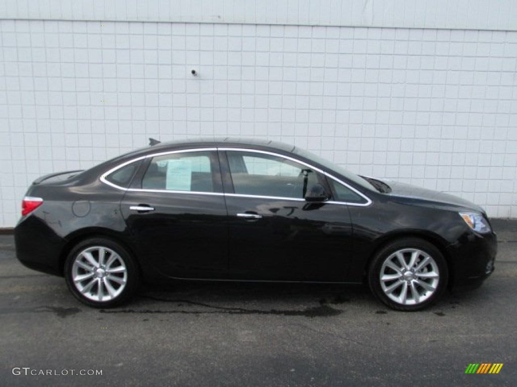 Carbon Black Metallic 2013 Buick Verano Premium Exterior Photo #83649169