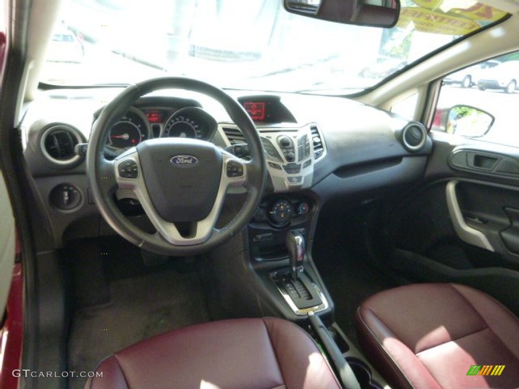 2011 Ford Fiesta SES Hatchback Front Seat Photo #83649738