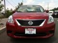 2012 Red Brick Nissan Versa 1.6 SV Sedan  photo #2