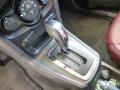 2011 Ford Fiesta Plum/Charcoal Black Leather Interior Transmission Photo