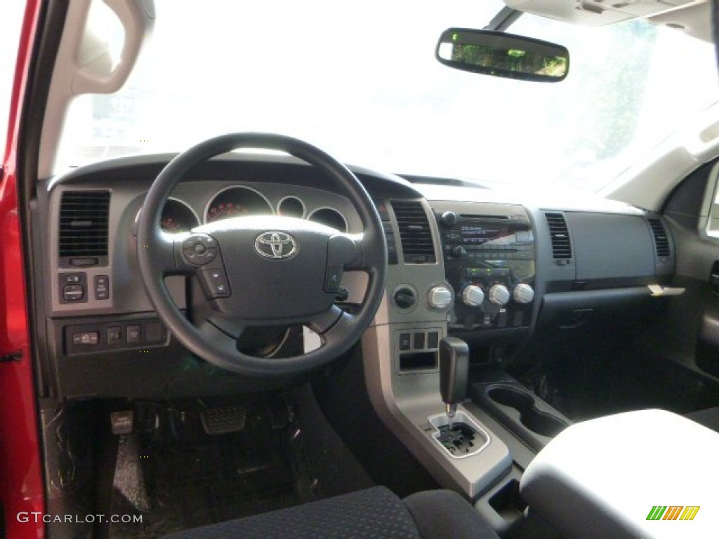 2013 Tundra SR5 CrewMax 4x4 - Radiant Red / Graphite photo #14