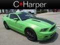 2013 Gotta Have It Green Ford Mustang GT Premium Coupe  photo #1