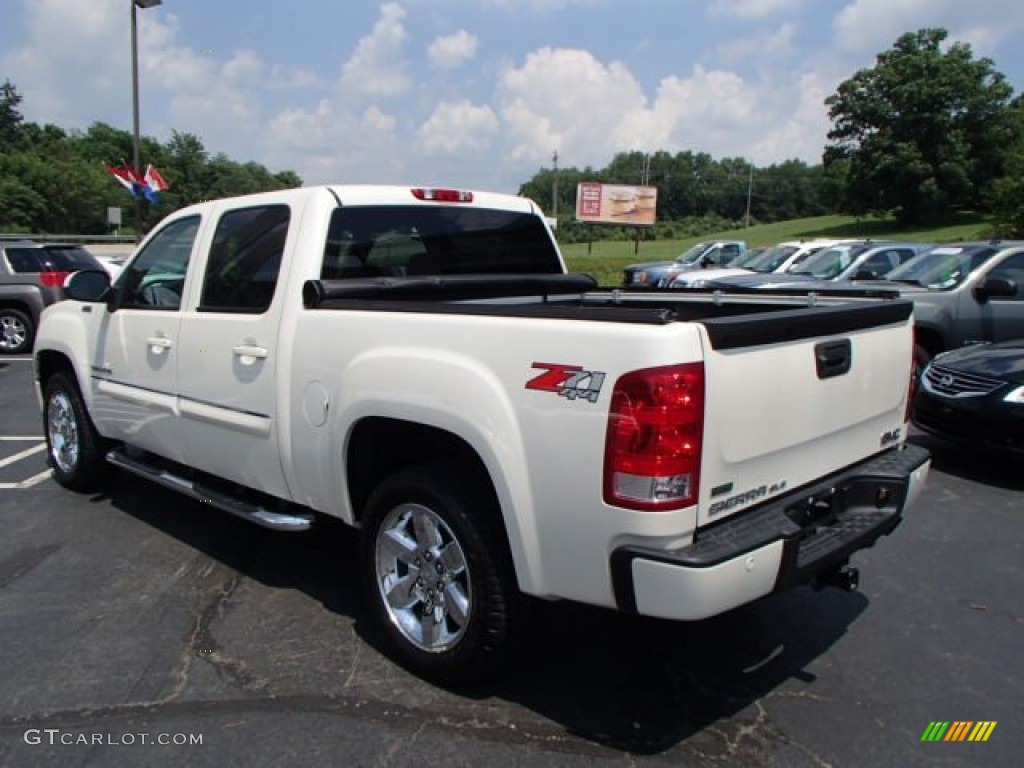 White Diamond Tricoat 2012 GMC Sierra 1500 SLE Crew Cab 4x4 Exterior Photo #83652226
