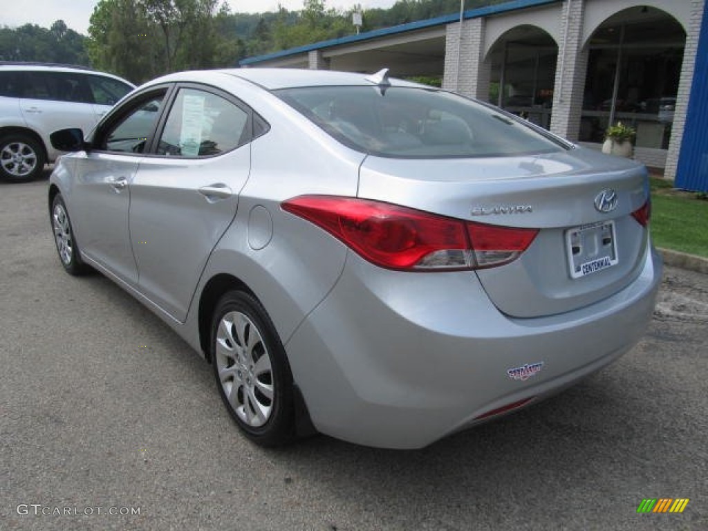 2012 Elantra GLS - Silver / Gray photo #4