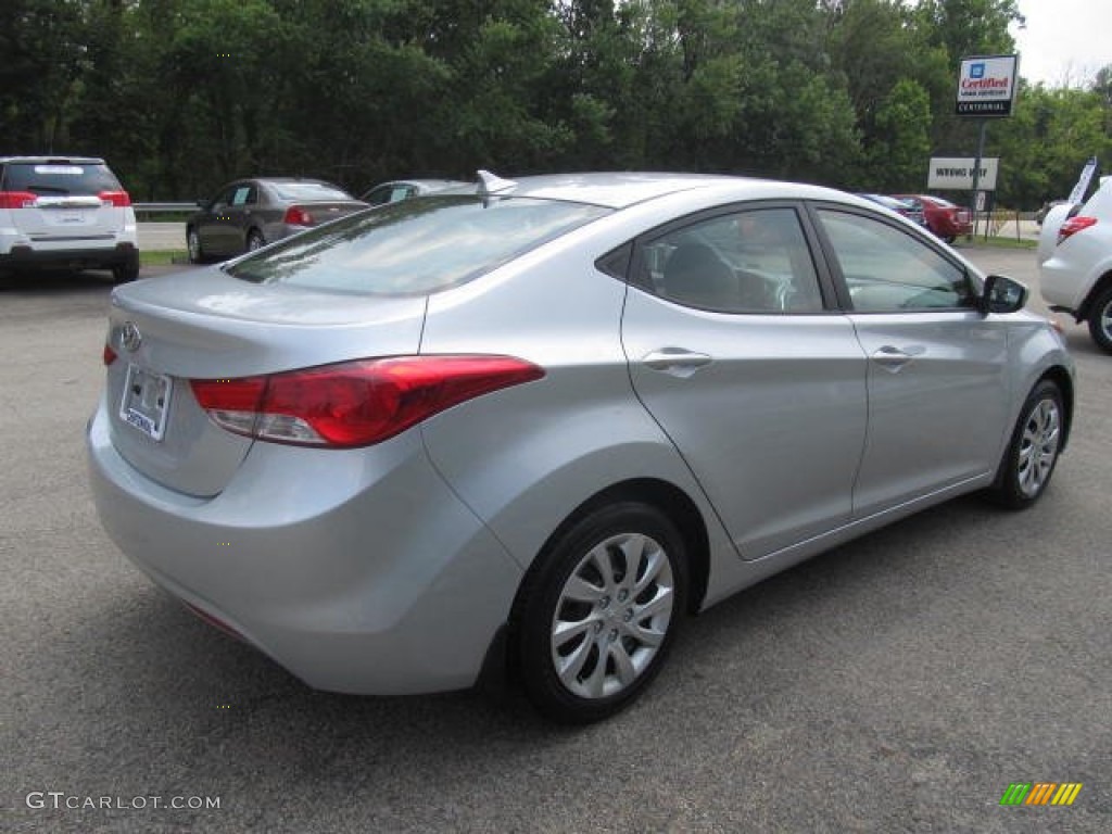 2012 Elantra GLS - Silver / Gray photo #6