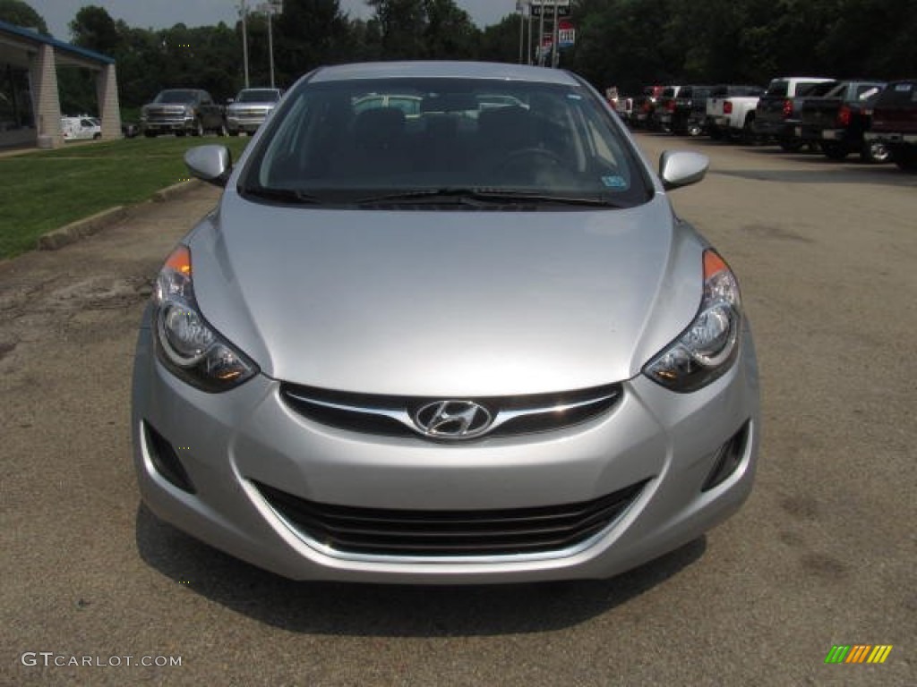 2012 Elantra GLS - Silver / Gray photo #10