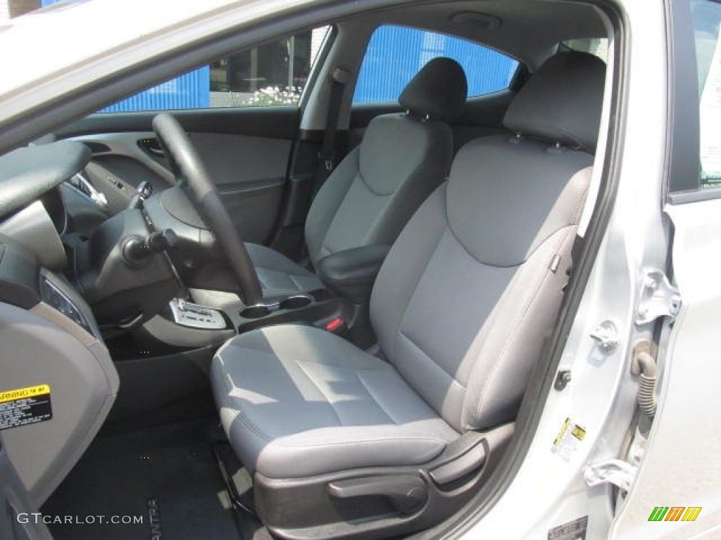 2012 Elantra GLS - Silver / Gray photo #12