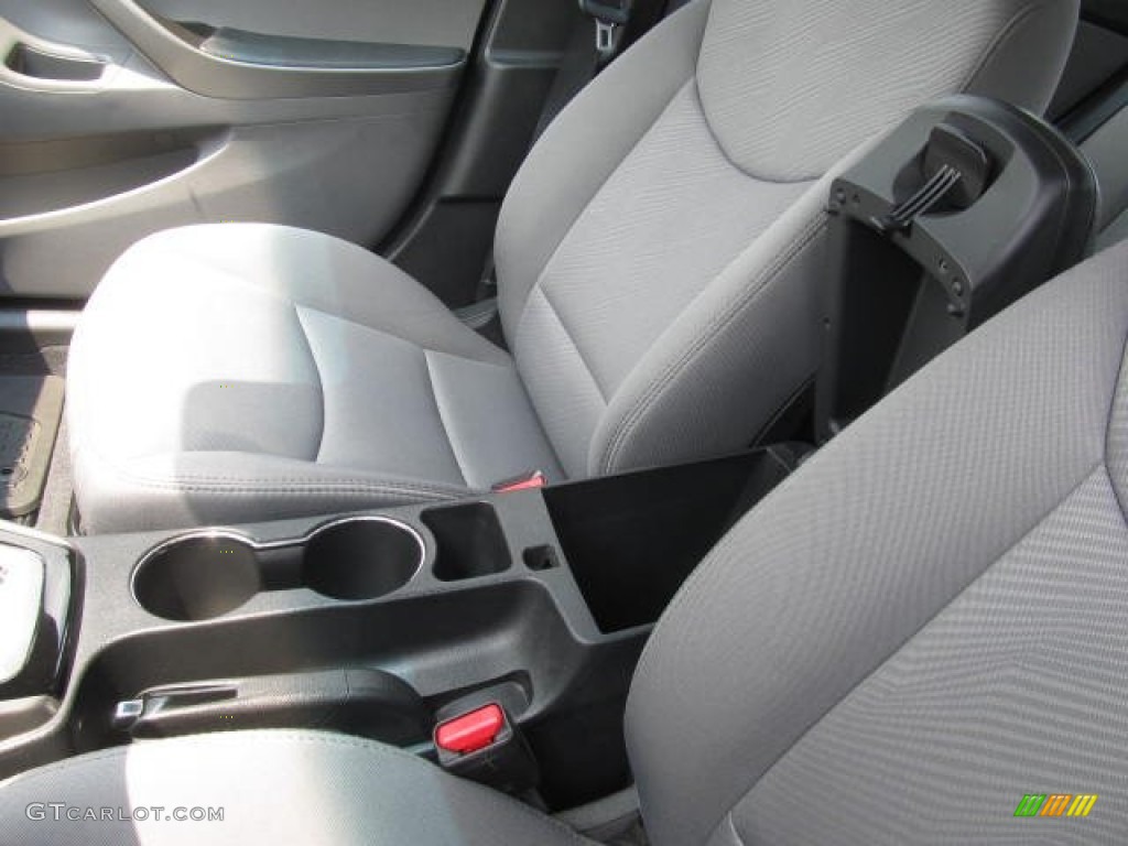 2012 Elantra GLS - Silver / Gray photo #18