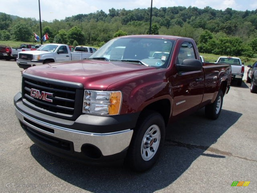 Sonoma Red Metallic 2013 GMC Sierra 1500 Regular Cab 4x4 Exterior Photo #83653084
