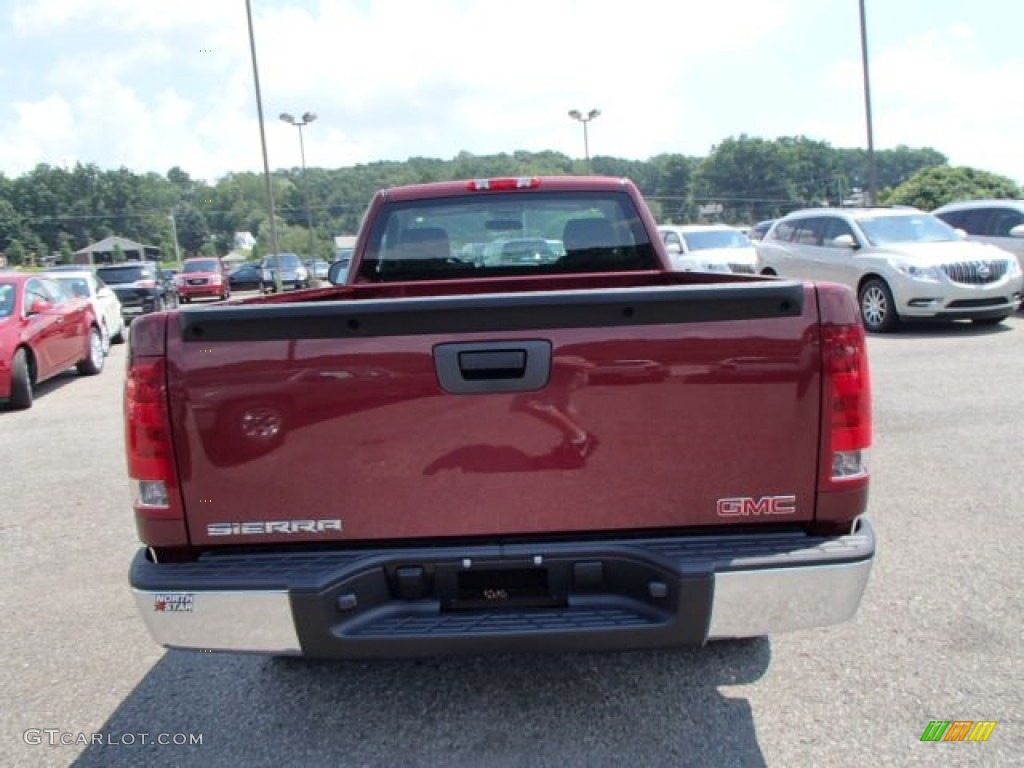2013 Sierra 1500 Regular Cab 4x4 - Sonoma Red Metallic / Dark Titanium photo #7