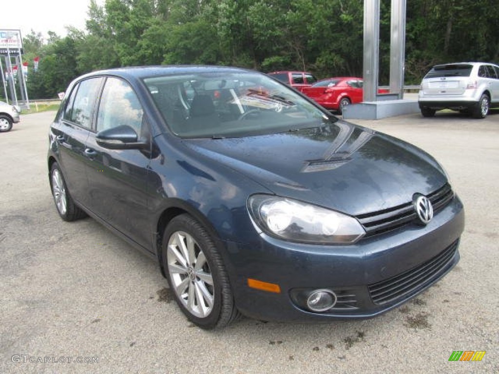 Blue Graphite Metallic 2012 Volkswagen Golf 4 Door TDI Exterior Photo #83653249