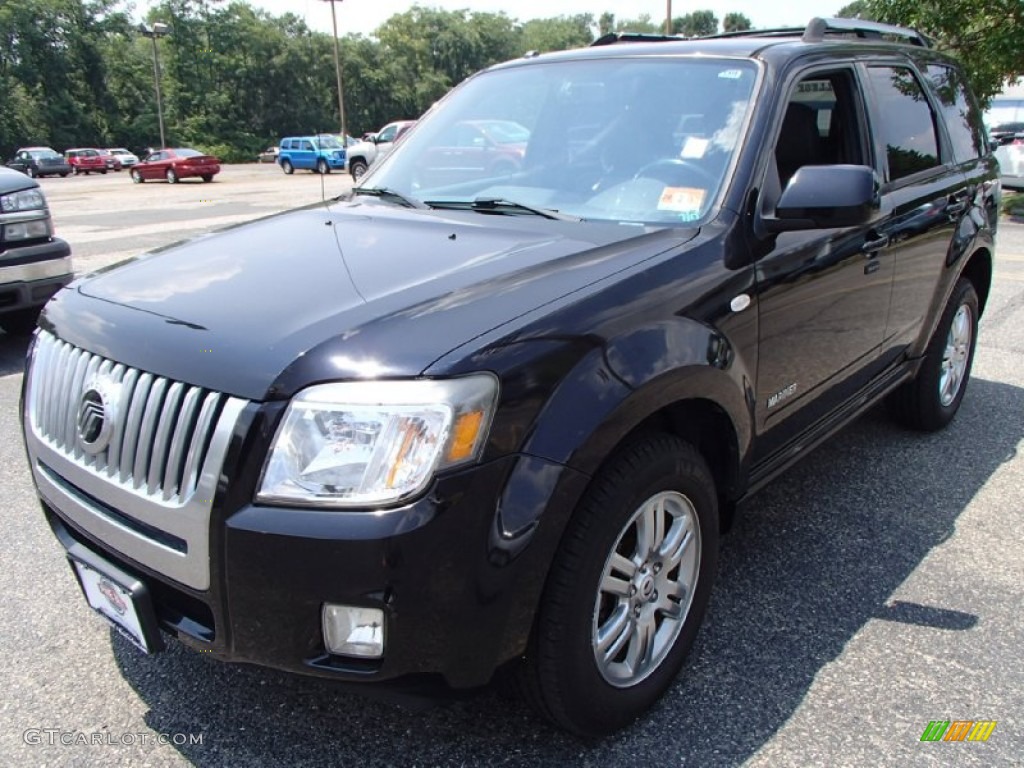 2008 Mariner V6 Premier 4WD - Black / Black photo #1