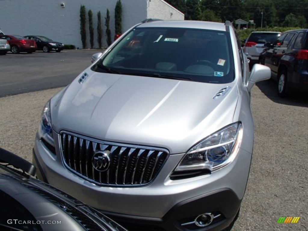 2013 Encore Convenience AWD - Quicksilver Metallic / Ebony photo #3