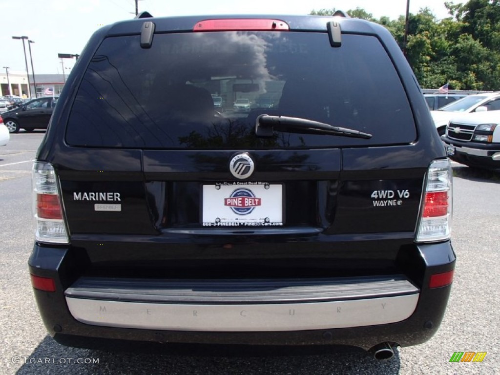 2008 Mariner V6 Premier 4WD - Black / Black photo #5