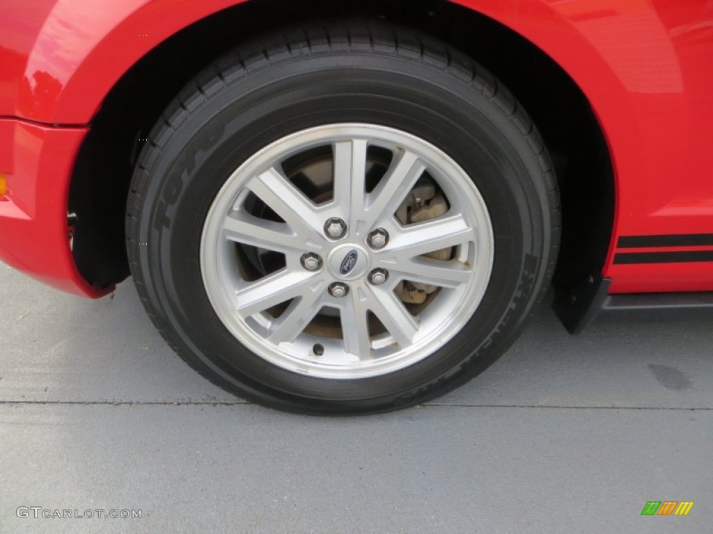 2007 Ford Mustang V6 Premium Coupe Wheel Photo #83653681