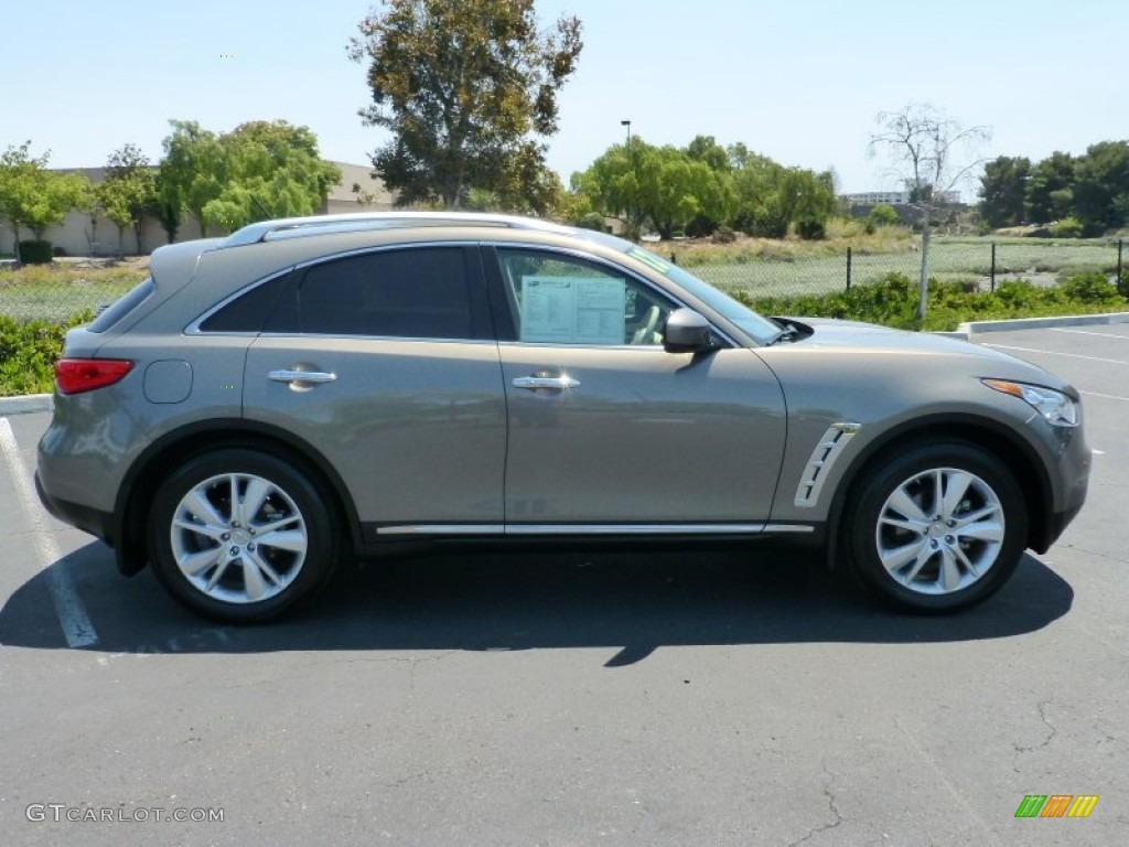 2012 FX 35 AWD - Umbria Twilight / Wheat photo #8