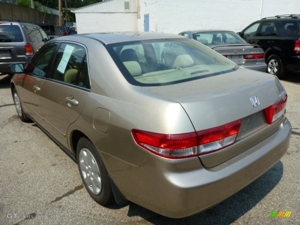 2003 Accord LX Sedan - Desert Mist Metallic / Ivory photo #5