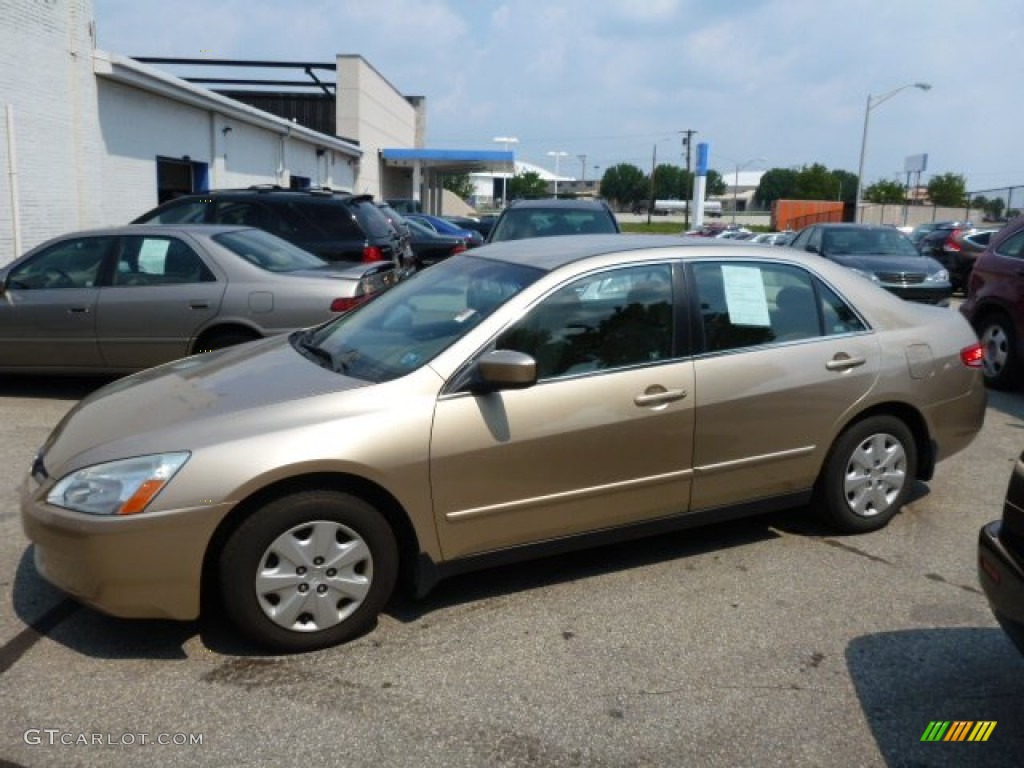 2003 Accord LX Sedan - Desert Mist Metallic / Ivory photo #6