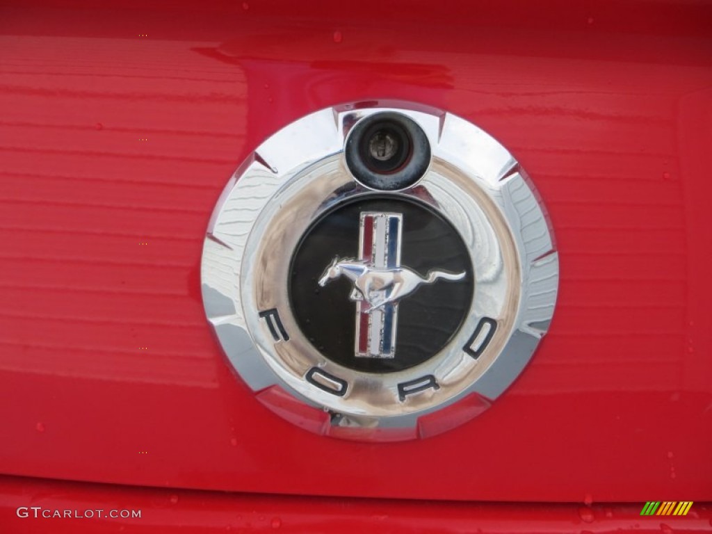 2007 Mustang V6 Premium Coupe - Torch Red / Light Graphite photo #15