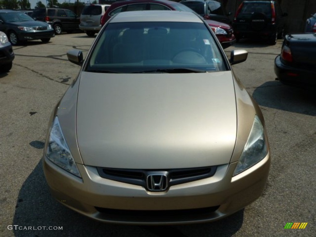 2003 Accord LX Sedan - Desert Mist Metallic / Ivory photo #8