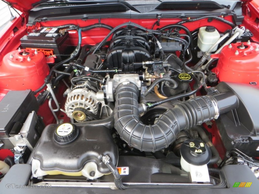 2007 Ford Mustang V6 Premium Coupe 4.0 Liter SOHC 12-Valve V6 Engine Photo #83653822