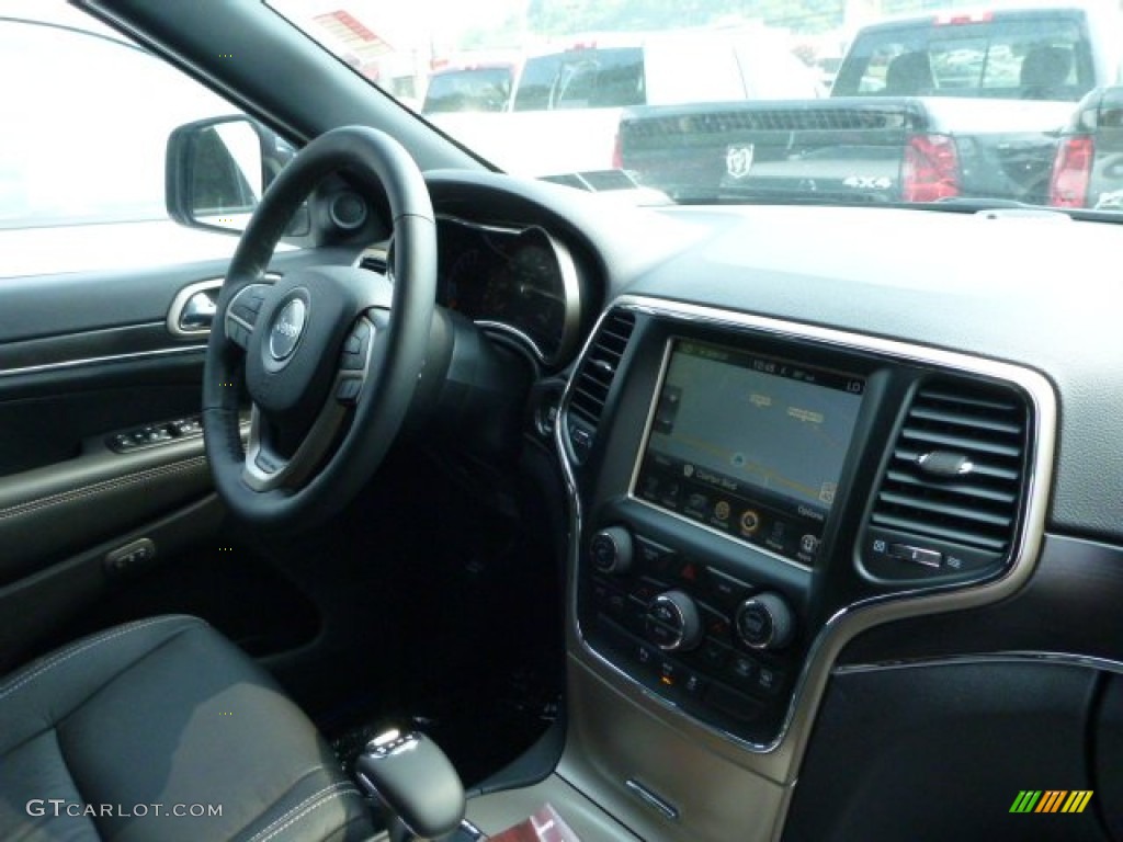 2014 Grand Cherokee Limited 4x4 - Brilliant Black Crystal Pearl / Morocco Black photo #6