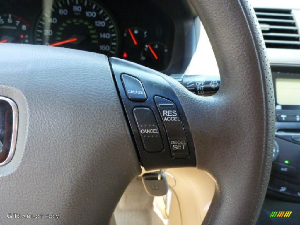 2003 Accord LX Sedan - Desert Mist Metallic / Ivory photo #18