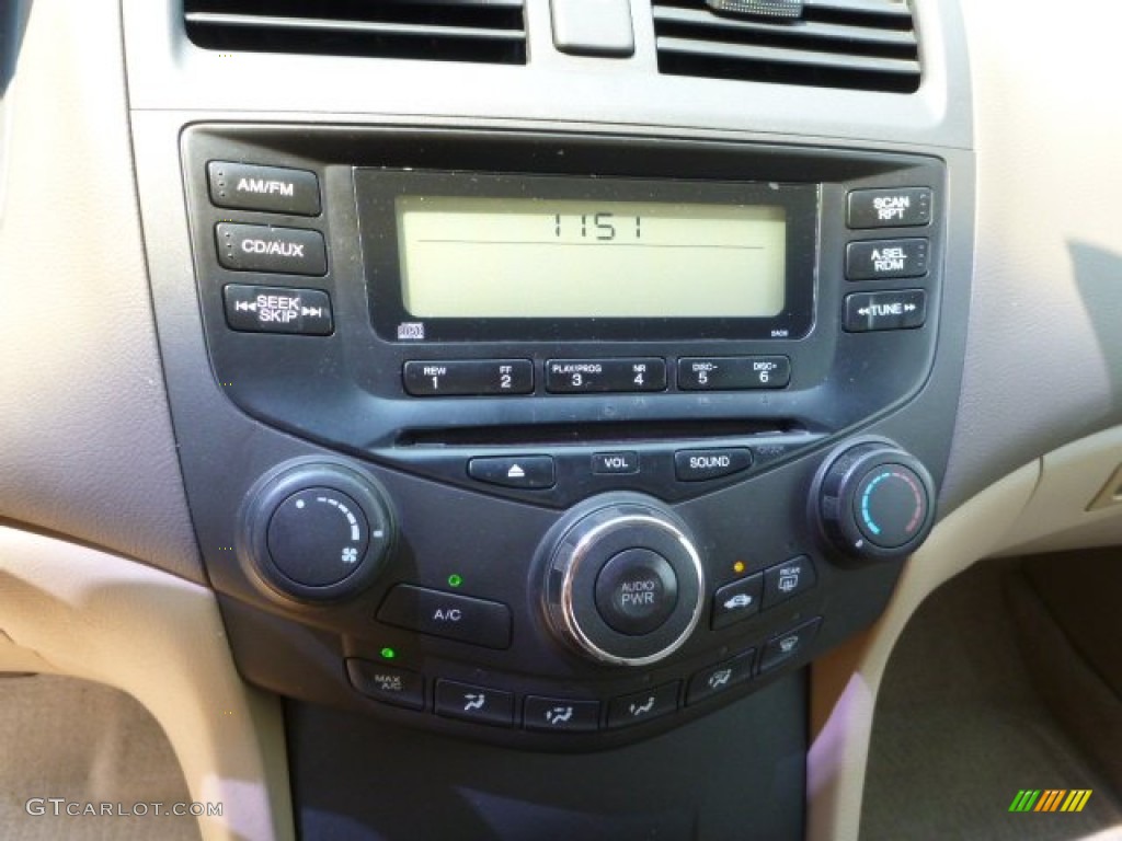 2003 Accord LX Sedan - Desert Mist Metallic / Ivory photo #19