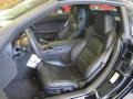 2013 Chevrolet Corvette Ebony Interior Front Seat Photo