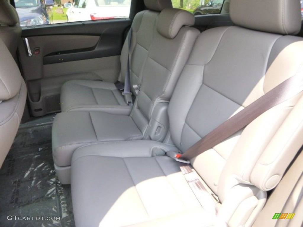 2014 Honda Odyssey Touring Elite Rear Seat Photo #83654311