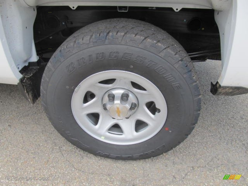 2014 Silverado 1500 WT Crew Cab 4x4 - Summit White / Jet Black/Dark Ash photo #3