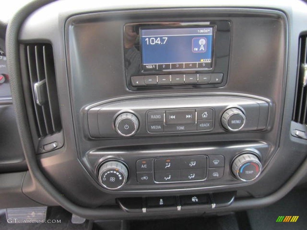 2014 Chevrolet Silverado 1500 WT Crew Cab 4x4 Controls Photo #83655208
