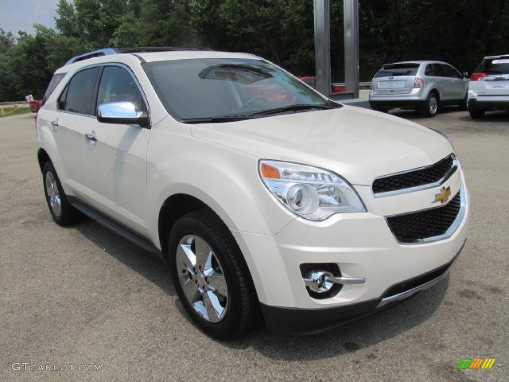 White Diamond Tricoat 2013 Chevrolet Equinox LTZ AWD Exterior Photo #83655970