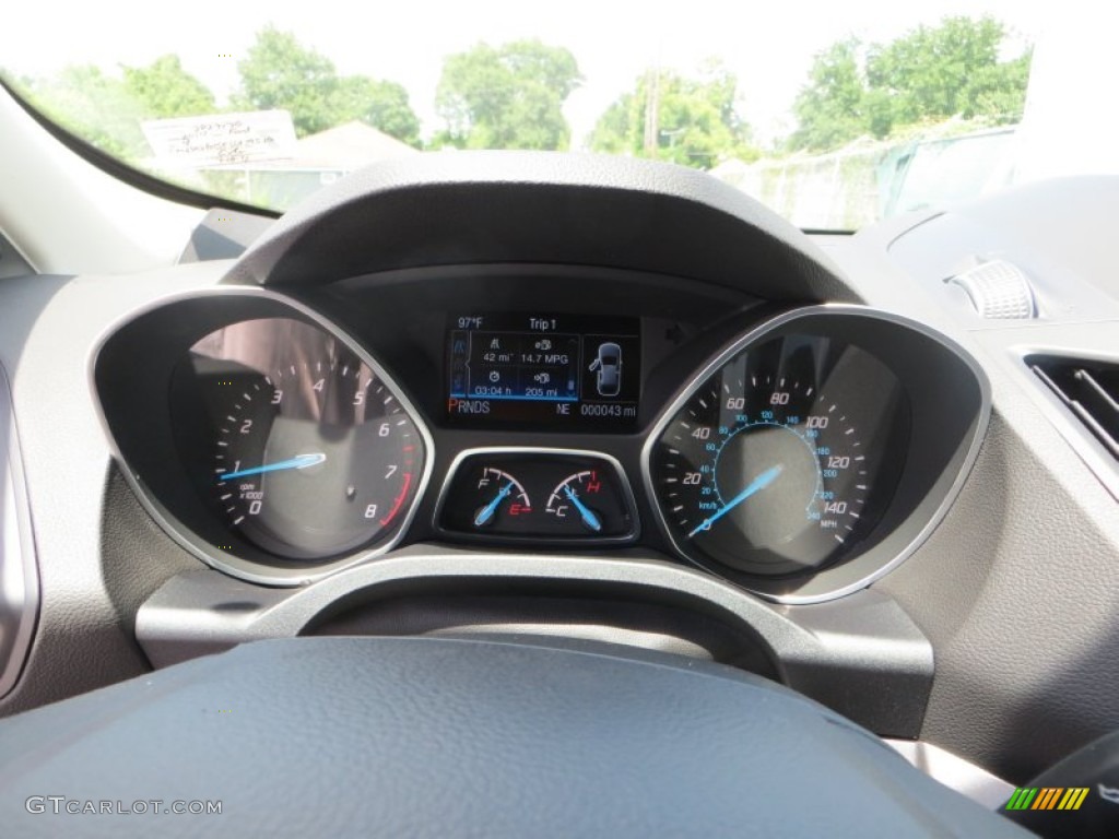 2014 Escape SE 1.6L EcoBoost - White Platinum / Charcoal Black photo #30