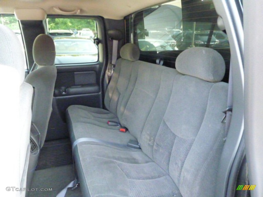 2003 Silverado 1500 Z71 Extended Cab 4x4 - Dark Gray Metallic / Medium Gray photo #5