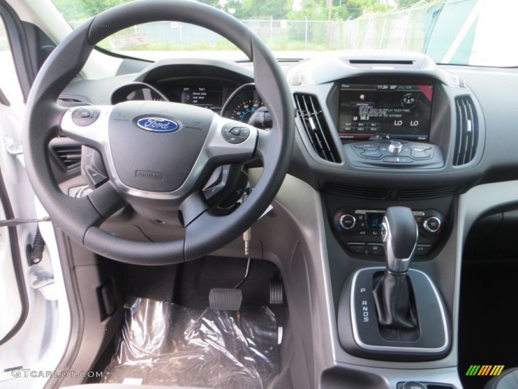 2014 Escape SE 1.6L EcoBoost - White Platinum / Charcoal Black photo #26