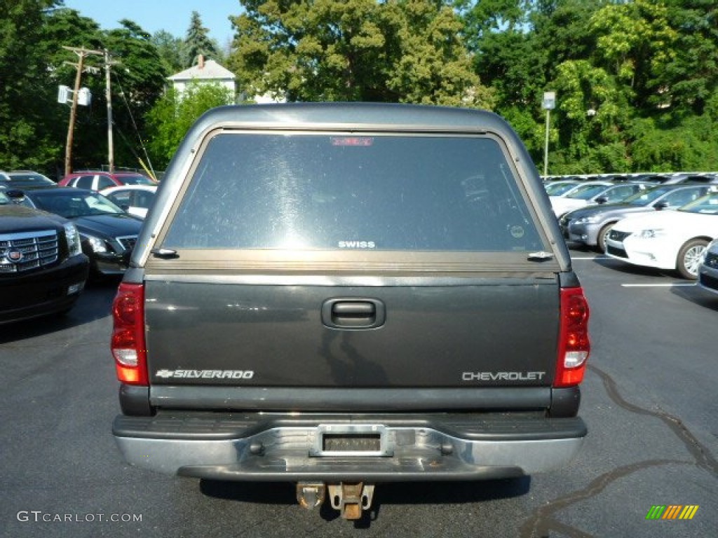 2003 Silverado 1500 Z71 Extended Cab 4x4 - Dark Gray Metallic / Medium Gray photo #13