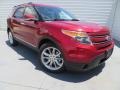 Ruby Red 2014 Ford Explorer Limited Exterior
