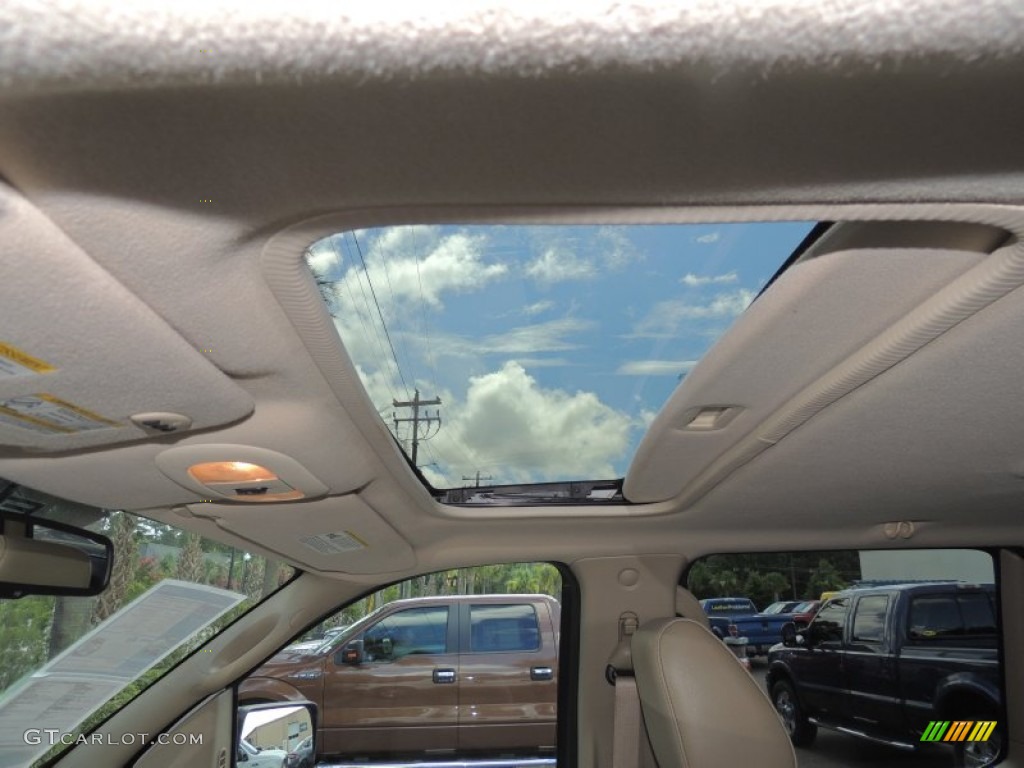 2006 F150 Lariat SuperCrew - Oxford White / Tan photo #5