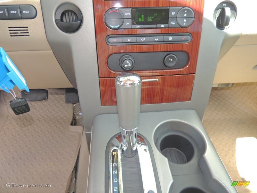 2006 F150 Lariat SuperCrew - Oxford White / Tan photo #21