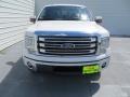 White Platinum Metallic Tri-Coat - F150 Lariat SuperCrew Photo No. 8