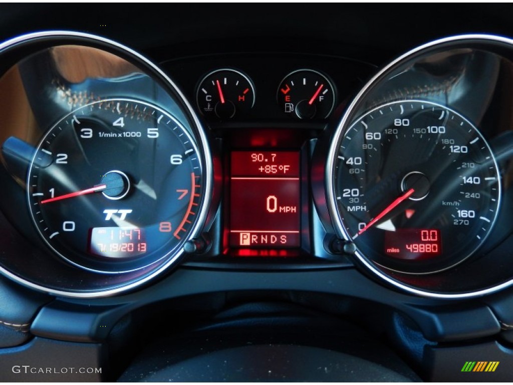 2008 Audi TT 2.0T Roadster Gauges Photo #83660071