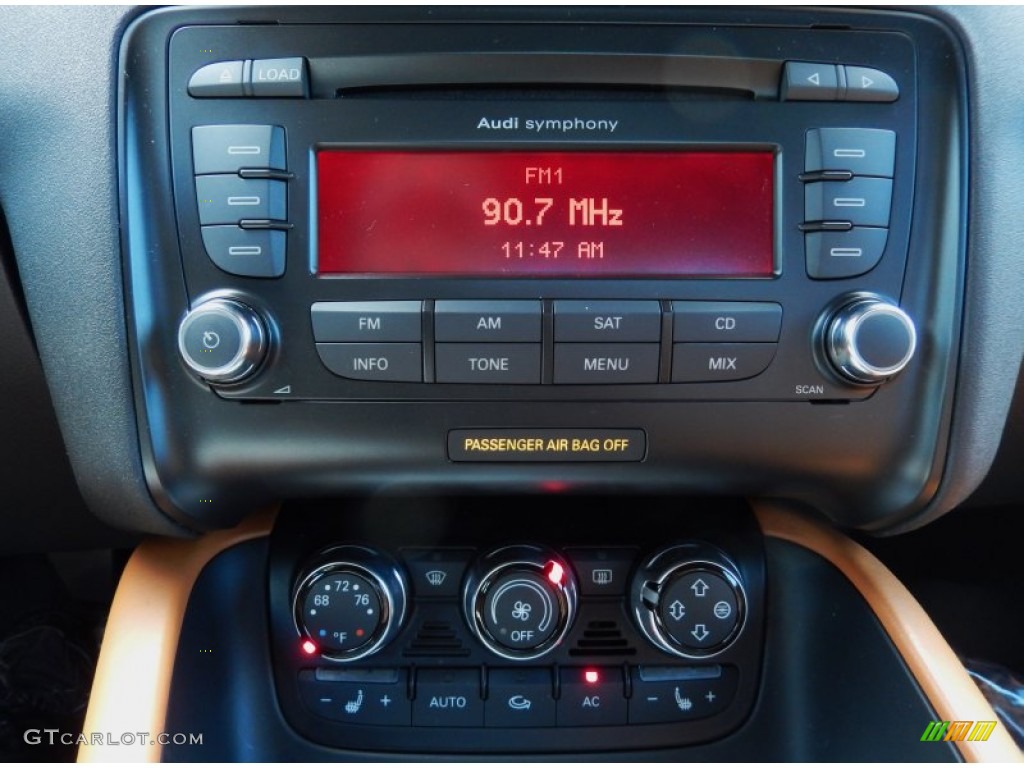 2008 Audi TT 2.0T Roadster Audio System Photos