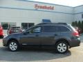 2011 Graphite Gray Metallic Subaru Outback 2.5i Premium Wagon  photo #3