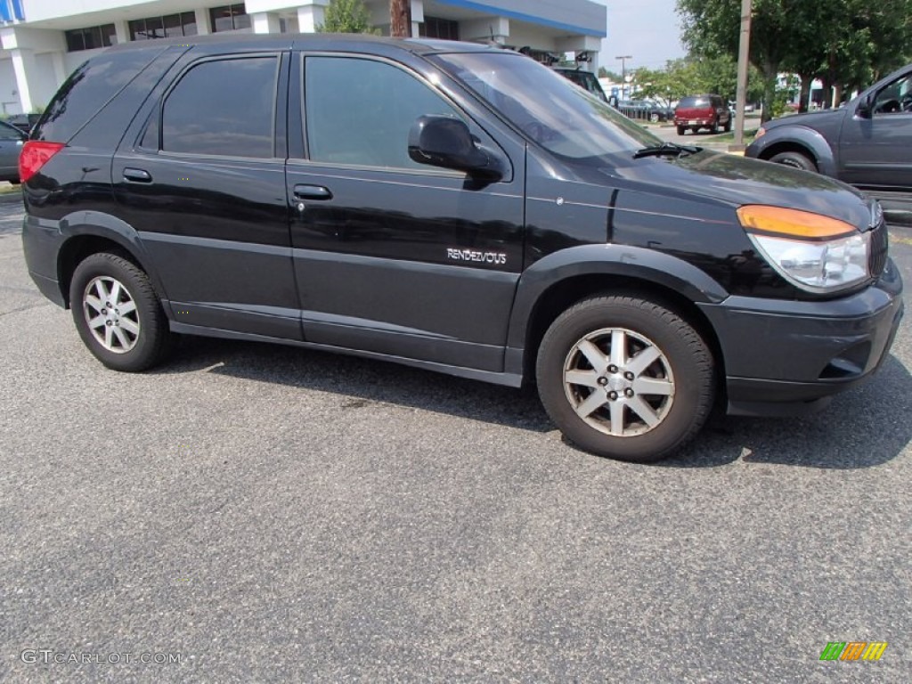 2003 Rendezvous CXL AWD - Black / Gray photo #7
