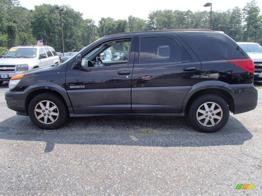 2003 Rendezvous CXL AWD - Black / Gray photo #9