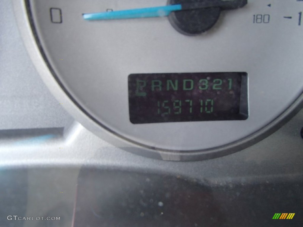2003 Rendezvous CXL AWD - Black / Gray photo #14