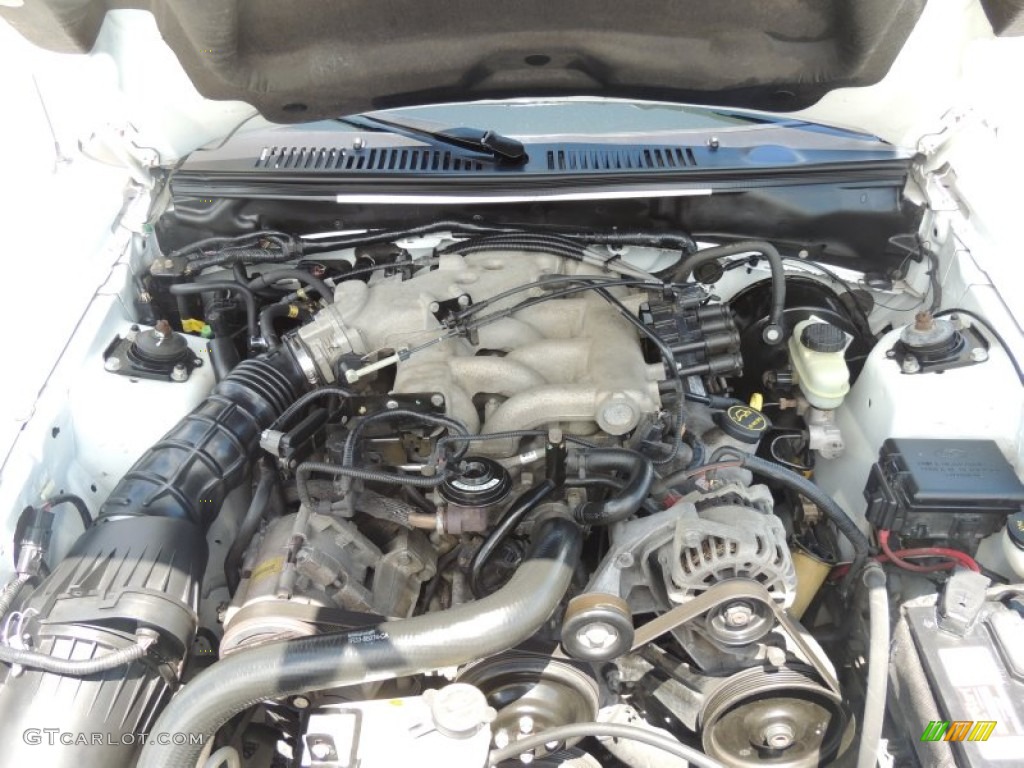 2004 Ford Mustang V6 Convertible 3.8 Liter OHV 12-Valve V6 Engine Photo #83660944