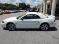 Oxford White 2004 Ford Mustang V6 Convertible Exterior