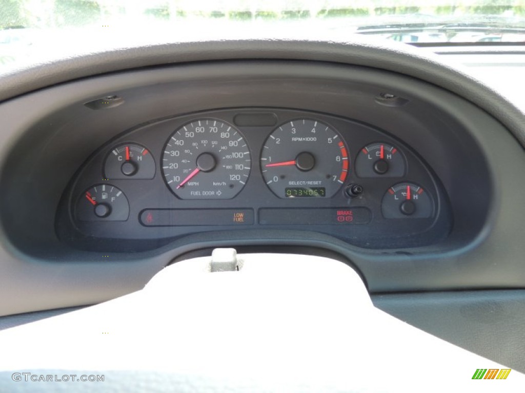 2004 Ford Mustang V6 Convertible Gauges Photo #83661064